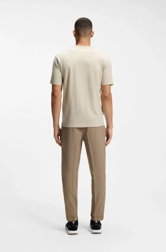 Logo-artwork T-shirt in stretch cotton Logo-artwork T-shirt in stretch cotton
