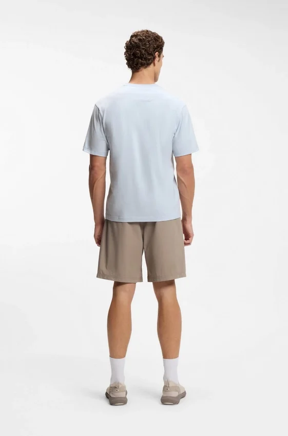 Logo-artwork T-shirt in stretch cotton Logo-artwork T-shirt in stretch cotton