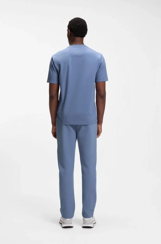 Logo-artwork T-shirt in stretch cotton Logo-artwork T-shirt in stretch cotton