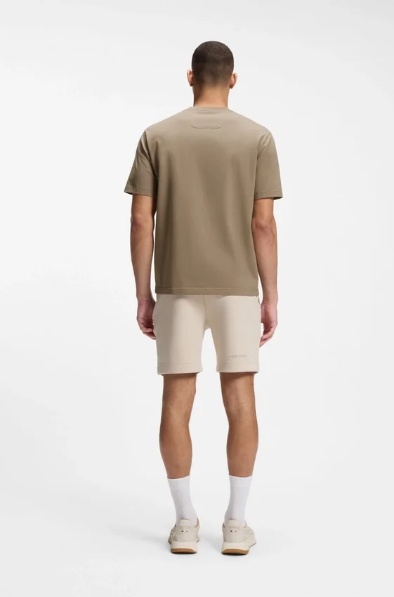 Logo-artwork T-shirt in stretch cotton Logo-artwork T-shirt in stretch cotton