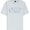 Logo-artwork T-shirt in stretch cotton Logo-artwork T-shirt in stretch cotton