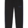 Logo-artwork tracksuit bottoms in cotton terry