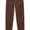 Logo-artwork tracksuit bottoms in cotton terry