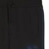 Logo-artwork tracksuit bottoms in cotton terry