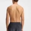 Logo-badge swim shorts with degradé monogram print