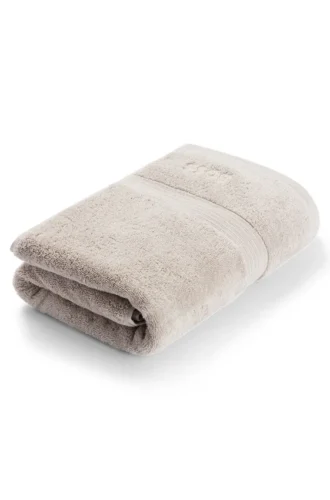 Logo bath towel in Aegean cotton Logo bath towel in Aegean cotton