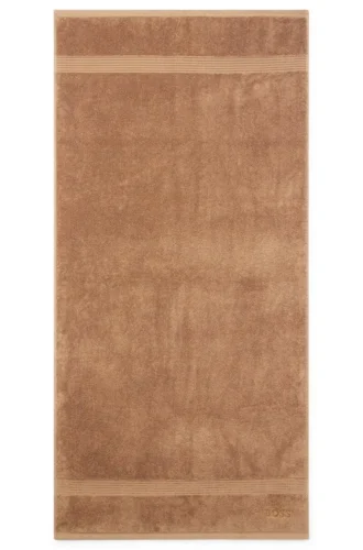 Logo bath towel in Aegean cotton Logo bath towel in Aegean cotton