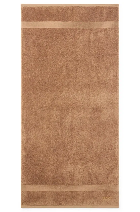 Logo bath towel in Aegean cotton Logo bath towel in Aegean cotton