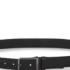 Logo-buckle belt in Italian leather Logo-buckle belt in Italian leather