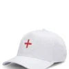 Logo cap in lustrous twill with country-flag badge Logo cap in lustrous twill with country-flag badge