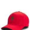 Logo cap in lustrous twill with country-flag badge Logo cap in lustrous twill with country-flag badge