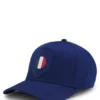 Logo cap in lustrous twill with country-flag badge Logo cap in lustrous twill with country-flag badge