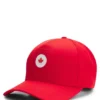 Logo cap in lustrous twill with country-flag badge Logo cap in lustrous twill with country-flag badge