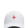 Logo cap in lustrous twill with country-flag badge Logo cap in lustrous twill with country-flag badge