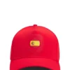 Logo cap in lustrous twill with country-flag badge Logo cap in lustrous twill with country-flag badge