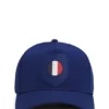 Logo cap in lustrous twill with country-flag badge Logo cap in lustrous twill with country-flag badge