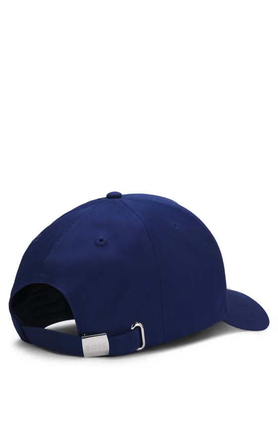 Logo cap in lustrous twill with country-flag badge Logo cap in lustrous twill with country-flag badge