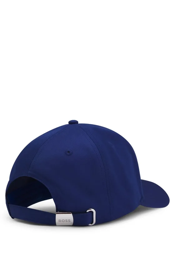 Logo cap in lustrous twill with country-flag badge Logo cap in lustrous twill with country-flag badge
