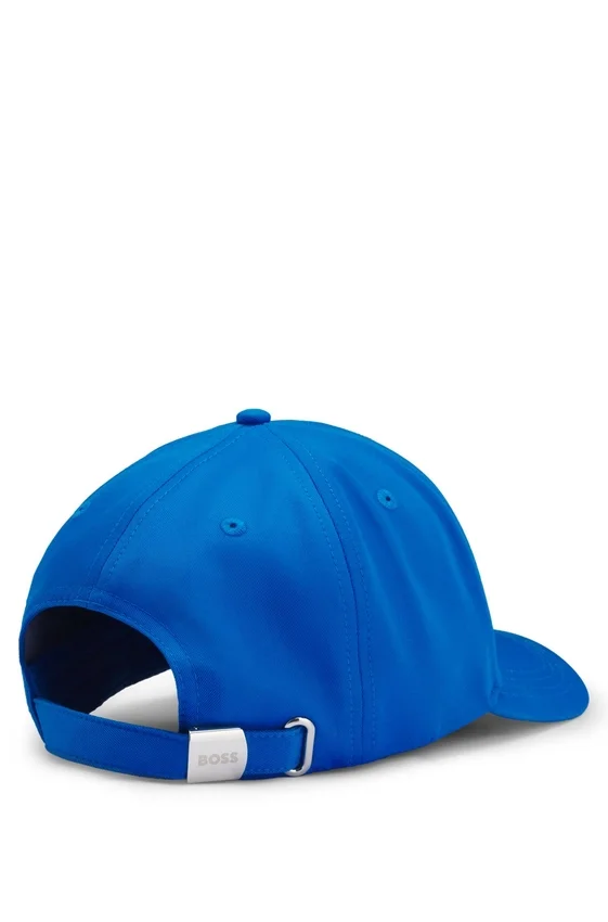 Logo cap in lustrous twill with country-flag badge Logo cap in lustrous twill with country-flag badge