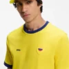 Logo cap in lustrous twill with country-flag badge Logo cap in lustrous twill with country-flag badge