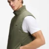 Logo-detail gilet with water-repellent finish Logo-detail gilet with water-repellent finish