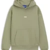 Logo-detail hoodie in cotton terry