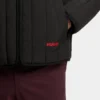 Logo-detail jacket with quilting