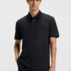 Logo-detail polo shirt in cotton piqué