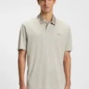Logo-detail polo shirt in cotton piqué