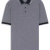 Logo-detail polo shirt in cotton piqué
