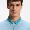 Logo-detail polo shirt in cotton piqué
