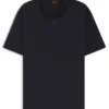 Logo-detail polo shirt in cotton piqué