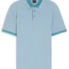 Logo-detail polo shirt in cotton piqué