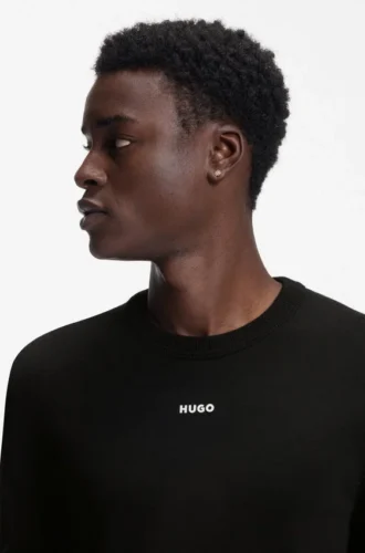 Logo-detail sweater in cotton