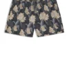 Logo-detail swim shorts with floral print Logo-detail swim shorts with floral print