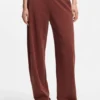 Logo-embroidery tracksuit bottoms with balloon fit Logo-embroidery tracksuit bottoms with balloon fit