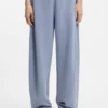 Logo-embroidery tracksuit bottoms with balloon fit Logo-embroidery tracksuit bottoms with balloon fit