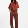 Logo-embroidery tracksuit bottoms with balloon fit Logo-embroidery tracksuit bottoms with balloon fit