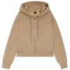 Logo-embroidery zip-up hoodie in an oversized fit Logo-embroidery zip-up hoodie in an oversized fit