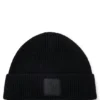 Logo-label beanie hat in a wool blend