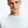 Logo-label sweatshirt in a cotton blend