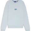 Logo-label sweatshirt in a cotton blend