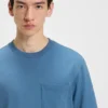 Logo-label T-shirt in cotton jersey