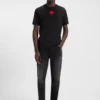 Logo-label T-shirt in cotton jersey
