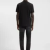 Logo-label T-shirt in cotton jersey