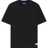 Logo-label T-shirt in cotton jersey