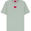 Logo-label T-shirt in cotton jersey