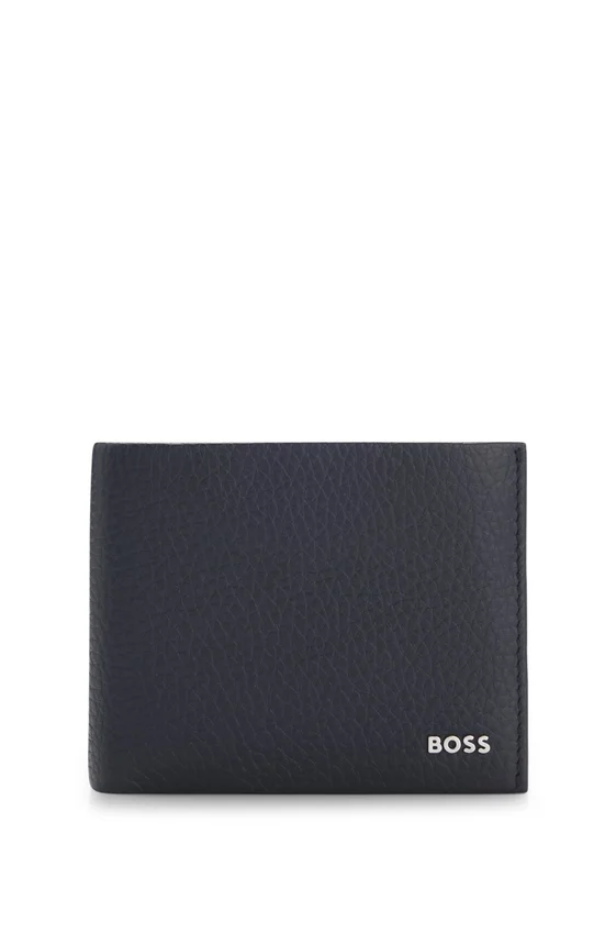 Logo-lettering card holder in Italian leather Logo-lettering card holder in Italian leather