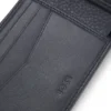 Logo-lettering card holder in Italian leather Logo-lettering card holder in Italian leather