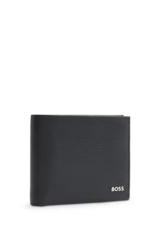 Logo-lettering card holder in Italian leather Logo-lettering card holder in Italian leather